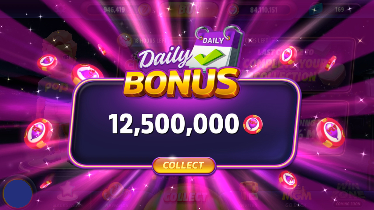 POP! Slots daily bonus